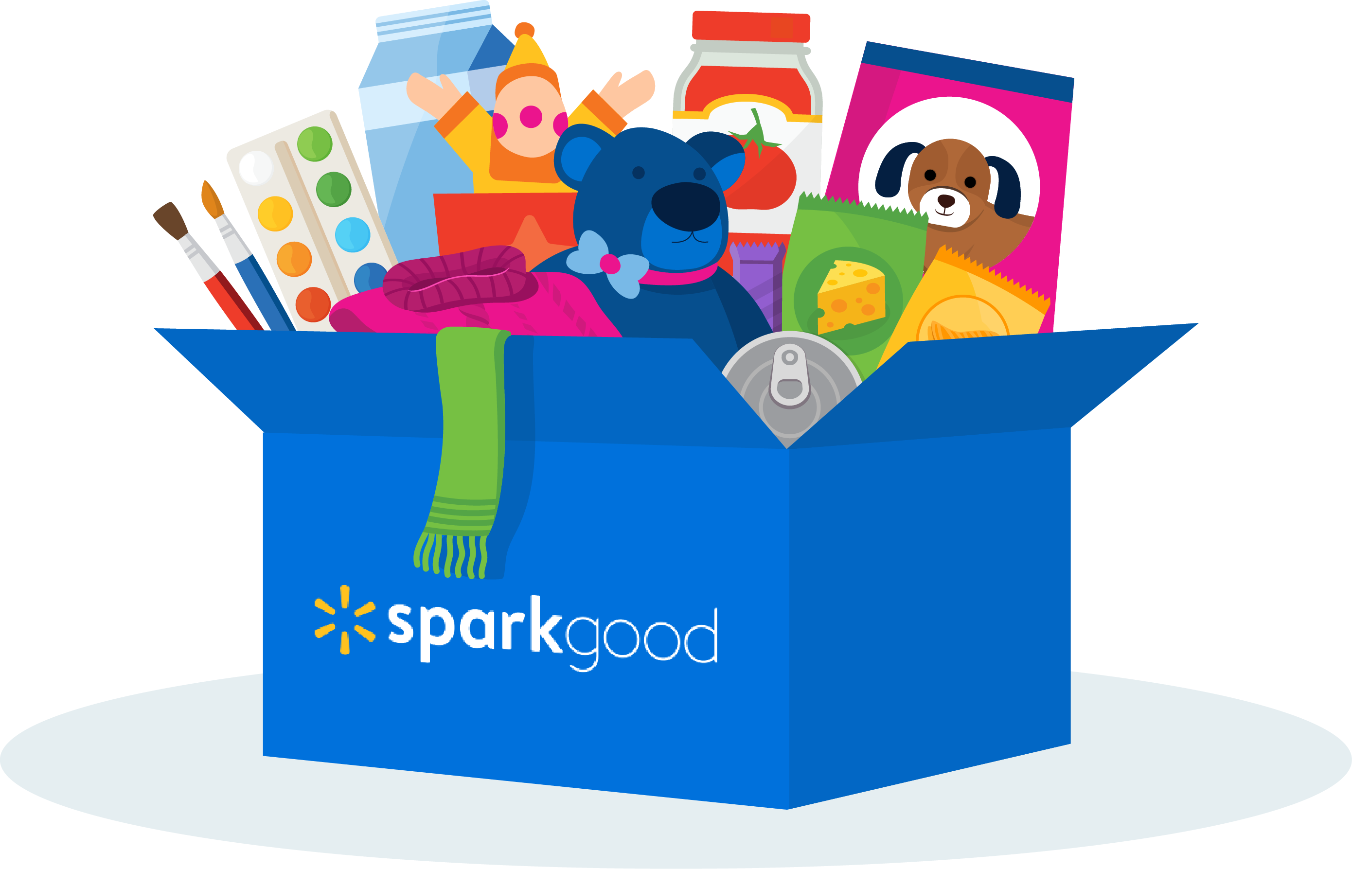 Walmart Spark Good Round Up and Registry